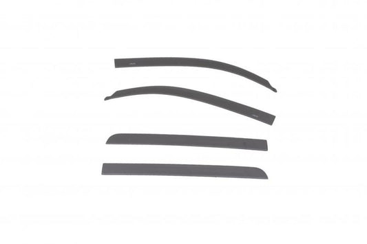 AVS 19-21 Toyota Tundra Crewmax Low Profile Color Match Ventvisors 4pc - Magnetic Grey Metallic - Mammoth Racing -