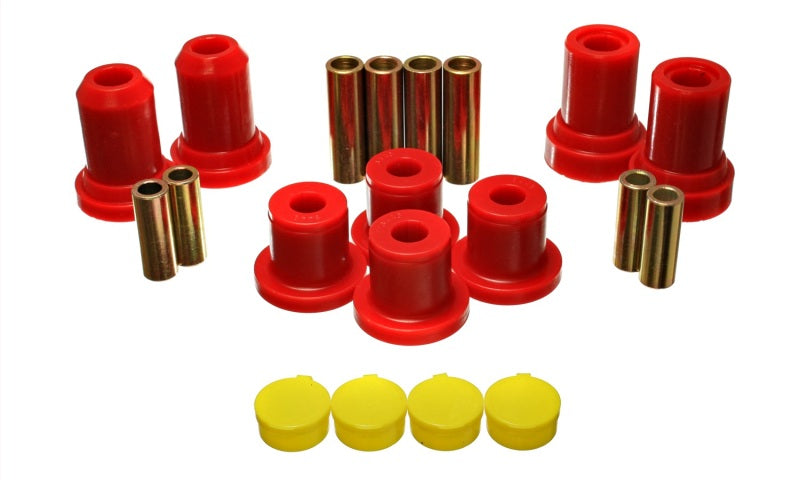Energy Suspension F150 2Wd Frt Cab Set - Red - Mammoth Racing -
