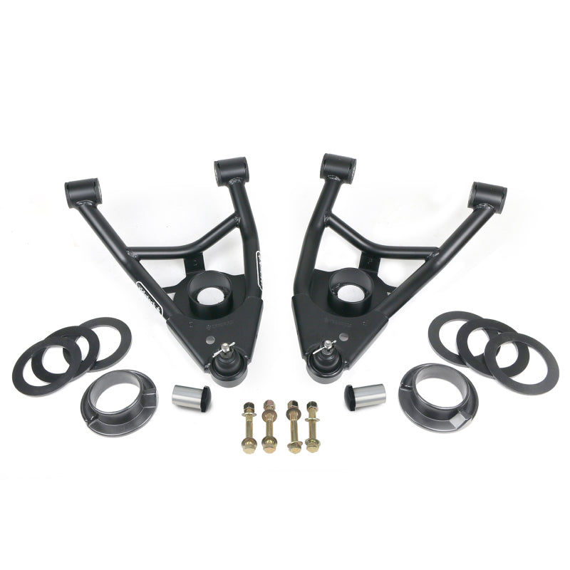 67- 69 Camaro Firebird 68-74 Nova Front Lower StrongArms Stock Style Coil Spring - Mammoth Racing -