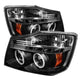 Spyder Nissan Titan 04-14/Armada 04-07 Projector Headlights CCFL Halo LED Blk PRO-YD-NTI04-CCFL-BK - Mammoth Racing -