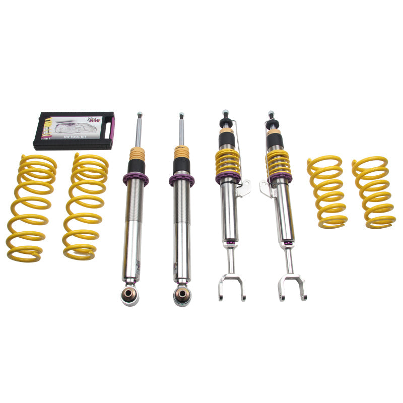 KW Coilover Kit V3 13+ MBW M5 F10 (5L) Sedan (inc EDC Delete Unit) - Mammoth Racing -