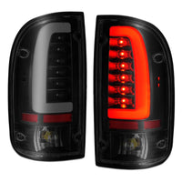 ANZO 1995-2000 Toyota Tacoma LED Taillights Black Housing Smoke Lens (Pair) - My Store