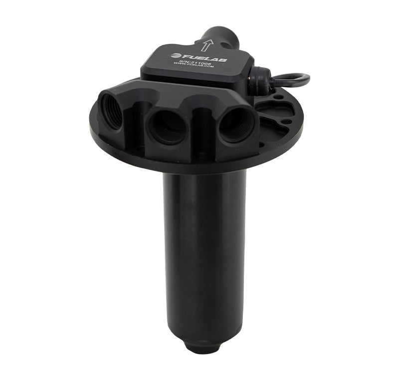 Fuelab High Efficiency EFI 1250 HP SAE Plate Mount Brushless Screw Pump - 500 LHP - Mammoth Racing -