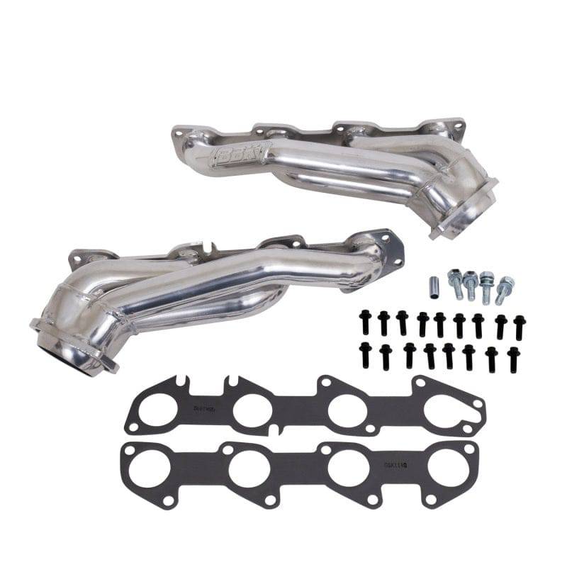 BBK 05-15 Dodge Challenger Charger 5.7 Hemi Shorty Tuned Length Exhaust Headers 1-3/4 Silver Ceramic - Mammoth Racing -