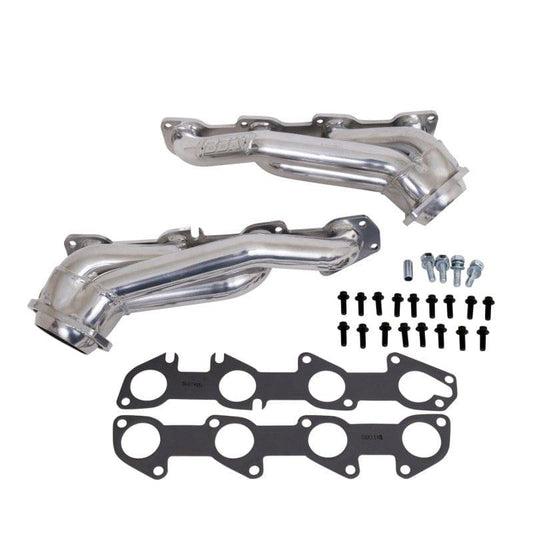 BBK 05-15 Dodge Challenger Charger 5.7 Hemi Shorty Tuned Length Exhaust Headers 1-3/4 Silver Ceramic - Mammoth Racing -