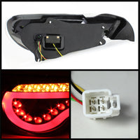 Spyder Scion FRS 12-14/Subaru BRZ 12-14 Light Bar LED Tail Lights Black ALT-YD-SFRS12-LBLED-BK - Mammoth Racing -