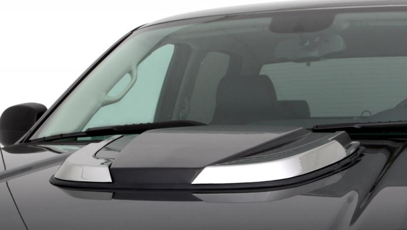 AVS Universal Hood Scoop - Smoke - Mammoth Racing -