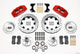 Wilwood Dynapro 6 Front Hub Kit 12.19in Drilled Red WWE ProSpindle - Mammoth Racing -