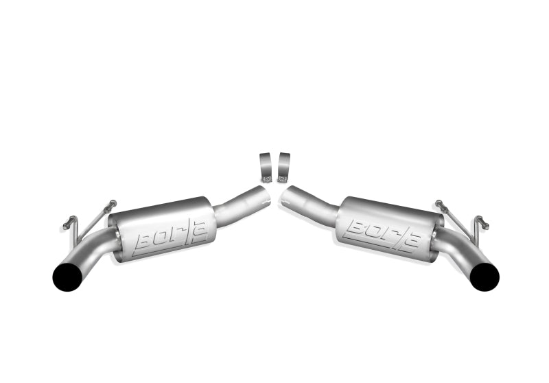 Borla 10-11 Chevy Camaro SS Coupe/Convertible 6.2L 8cyl SS S-Type Exhaust (REAR SECTION ONLY) - My Store