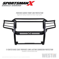 Westin 14-20 Toyota Tundra Sportsman X Grille Guard - Textured Black - Mammoth Racing -