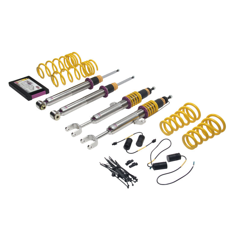 KW Coilover Kit V3 13+ MBW M5 F10 (5L) Sedan (inc EDC Delete Unit) - Mammoth Racing -