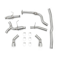 Mishimoto 2016+ Chevrolet Camaro 2.0T Dual Polished Tip Cat-Back Exhaust - Mammoth Racing -