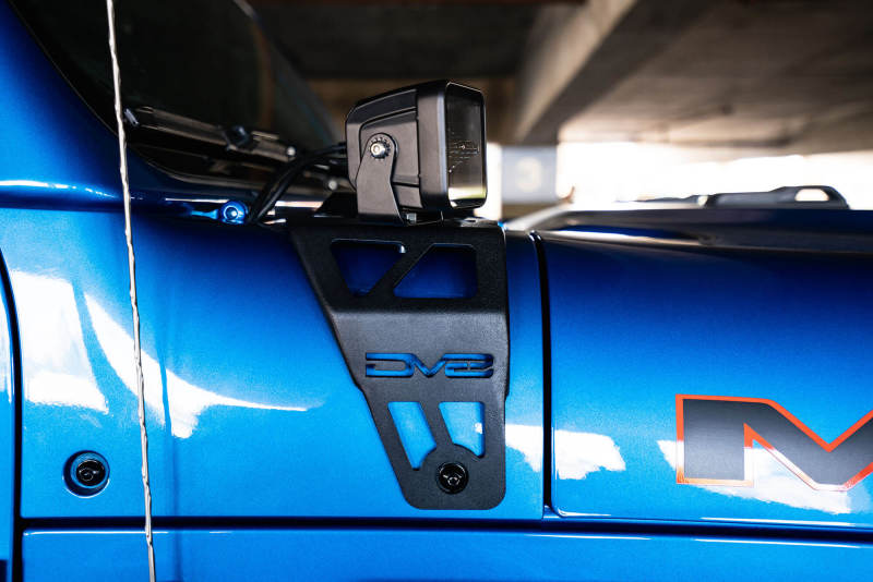 DV8 Offroad 20-22 Jeep JL 392/ Jeep JT Mojave Edition Dual Pod Light Mounts - Mammoth Racing -