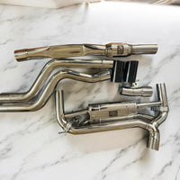 2015-2019 BMW F30 340i B58 Full Valve Performance Exhaust System | Palenon Performance