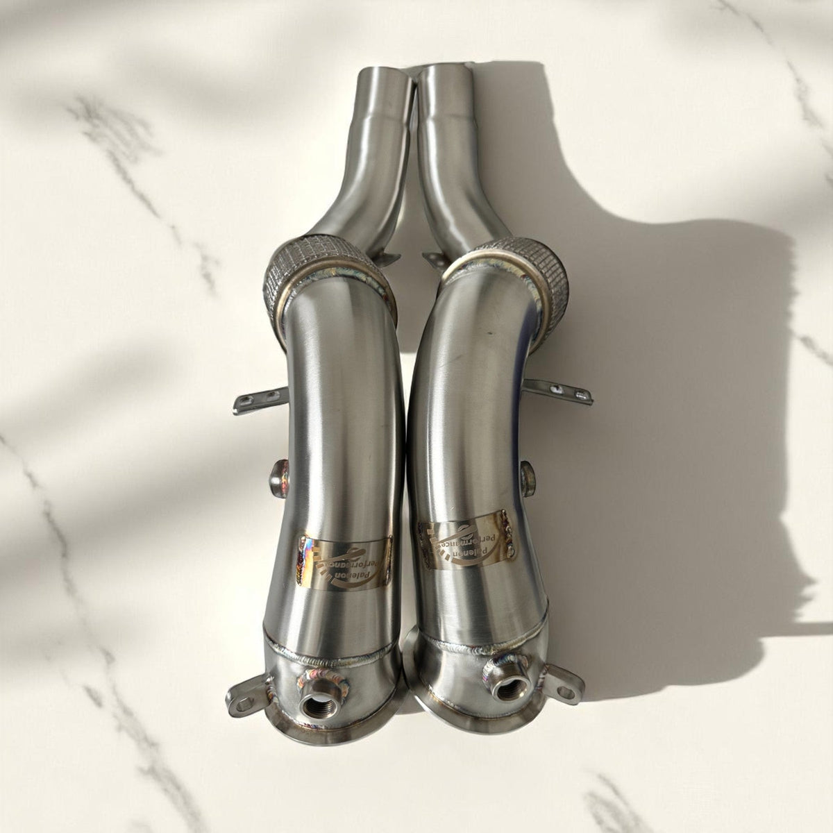 BMW N63R & N63B Catless Race Downpipes - M550i, 750i, M850i, X5, X6, X7