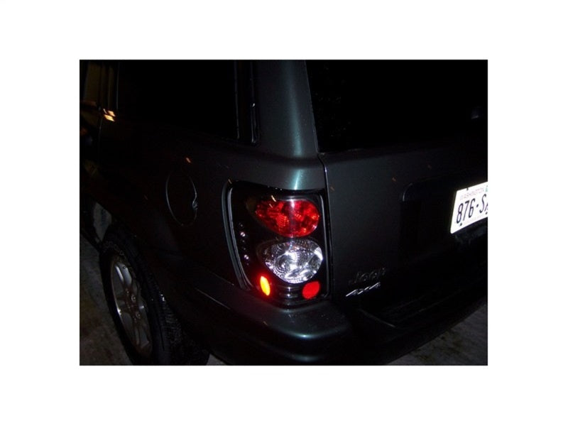 Spyder Jeep Grand Cherokee 99-04 Euro Style Tail Lights Black ALT-YD-JGC99-BK - Mammoth Racing -