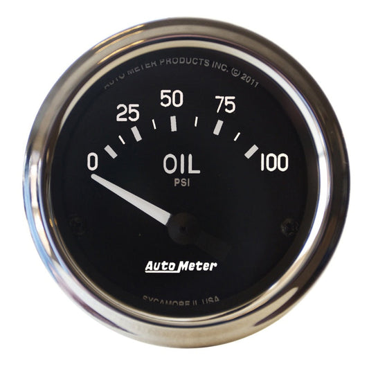 Autometer Cobra 2 1/16in 0-100 PSI Electric Oil Pressure Gauge - My Store