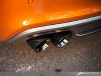AWE Tuning Audi B8.5 S5 3.0T Track Edition Exhaust - Diamond Black Tips (90mm) - Mammoth Racing -