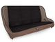 PRP Jeep Jku/jlu Low Back Rear Bench - Tan / Black - Mammoth Racing -