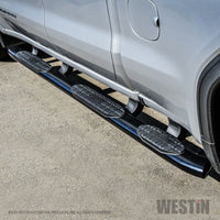 Westin 2019 Chevrolet Silverado Double Cab w/ 6.5in Bed PRO TRAXX 5 W2W Oval Nerf Step Bars - Black - Mammoth Racing -