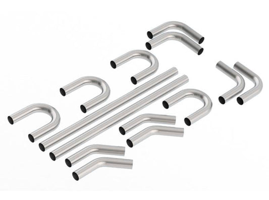 Borla Universal Hot Rod Kit 3in OD T-304 Stainless Steel Pipes - Mammoth Racing -
