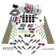 Nitrous Express Shark Dual Stage/Gas 16 Nozzles 8 Solenoids Nitrous Kit (200-1200HP) w/10lb Bottle - My Store