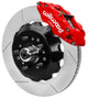 Wilwood 70-81 FBody/75-79 A&XBody Fnsl6r Frt BBK 14in Rtr Red Calipers Use w/ Pro Drop Spindle - My Store