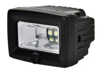 KC HiLiTES C-Series C2 LED 2in. Backup Area Flood Light 20w (Pair Pack System) - Black - Mammoth Racing -