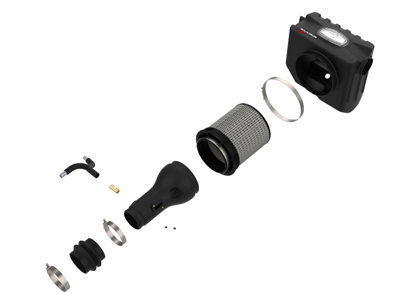 aFe Momentum HD Cold Air Intake System w/ Pro DRY S Filter Nissan Titan XD 17-21 V8-5.6L - Mammoth Racing -