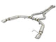 aFe MACHForce XP 3in Aggressive Toned Cat-Back Exhausts w/ Polished Tips 15-17 Ford Mustang V6/V8 - Mammoth Racing -