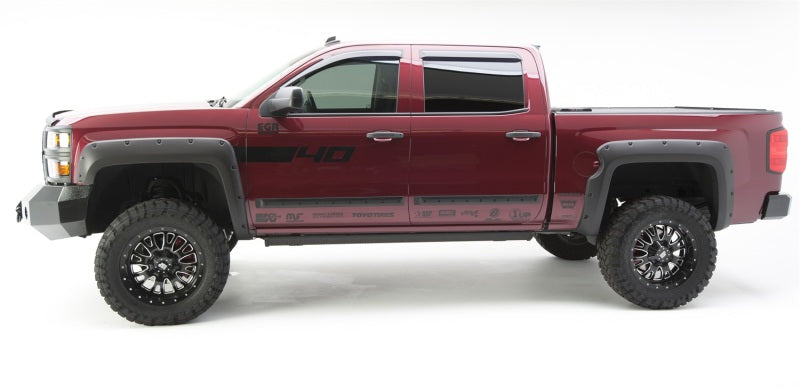 EGR 14+ Chev Silverado 5ft Bed Bolt-On Look Fender Flares - Set - Matte - Mammoth Racing -
