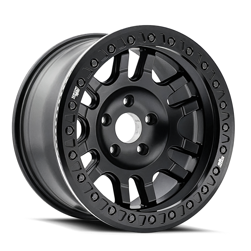 Dirty Life 9314 Canyon Race 17x9 / 5x127 BP / -12mm Offset / 71.5mm Hub Matte Black Wheel - Mammoth Racing -