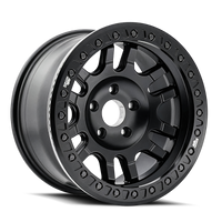Dirty Life 9314 Canyon Race 17x9 / BLANK BP / -38mm Offset / 71.5mm Hub Matte Black Wheel - Mammoth Racing -