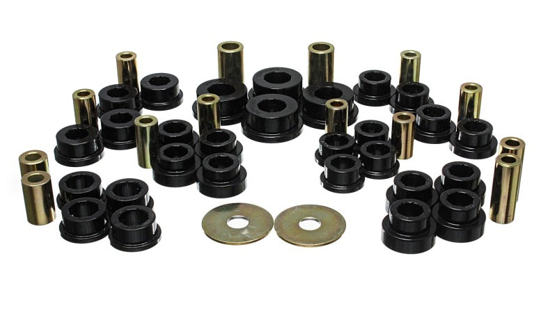 Energy Suspension Subaru 08-12 Impreza/08-14 WRX Black Rear Control Arm Bushing Set - Mammoth Racing -