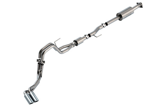 Borla F-150 2021 5.0L 4dr CC SB EC STB Lariat/KR/Platinum/LTD 3/2.25 DSE Cat-Back S-Type CHR Tips - My Store