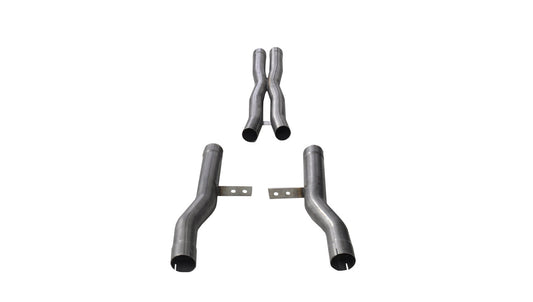 21025 Corsa 2.75 Inch Resonator Delete 15-18 Challenger 6.4L 2.75 Inch 3.5 Inch Kit Corsa Performance - Mammoth Racing -COR21025