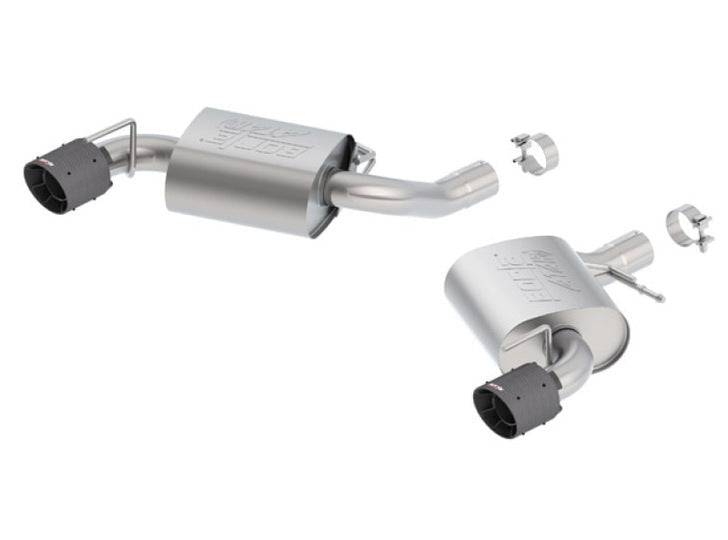 Borla 2016 Chevy Camaro V8 SS AT/MT ATAK Rear Section Exhaust w/o Dual Mode Valves - Mammoth Racing -