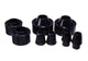 Energy Suspension 07-17 Jeep Wrangler (JK) Black Front & Rear Coil Spring Spacer 1-3/4in Lift Set - Mammoth Racing -
