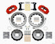 Wilwood Narrow Superlite 6R Front Hat Kit 12.88in Drill Red 2012-Up Toyota / Scion FRS w/ Lines - Mammoth Racing -
