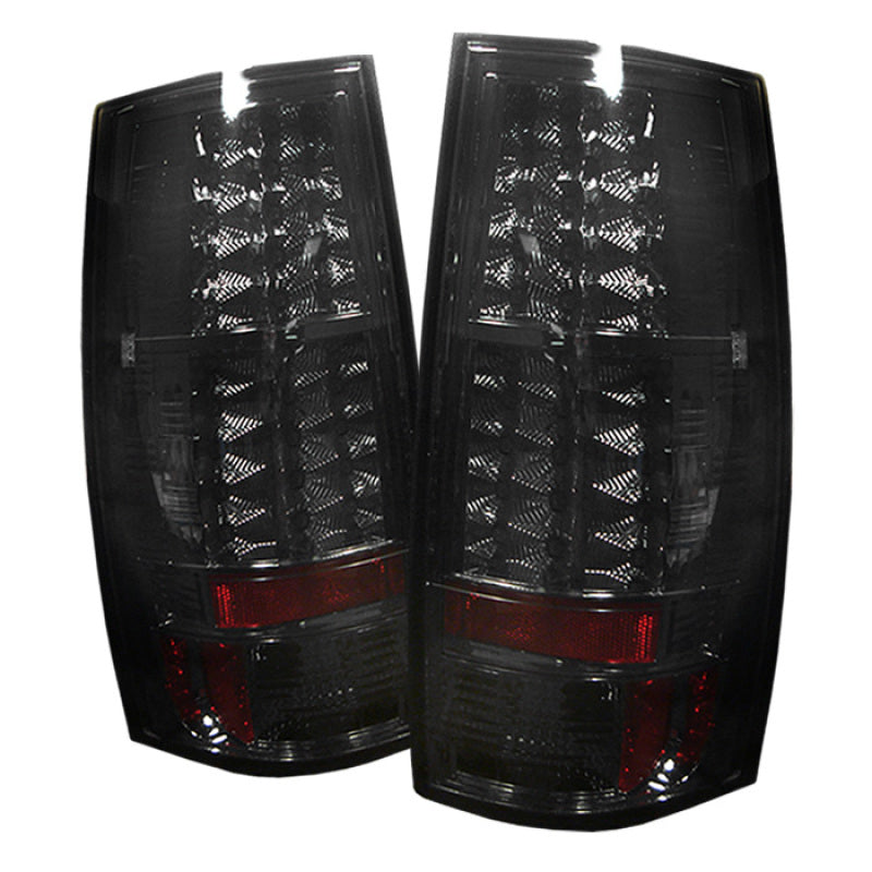 Spyder Chevy Suburban/GMC Yukon/Yukon Denali 07-14 LED Tail Lights Smke ALT-YD-CSUB07-LED-SM - Mammoth Racing -