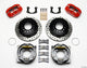 Wilwood Dynapro Low-Profile 11.00in P-Brake Kit Drill-Red Small Ford 2.66in Offset - Mammoth Racing -
