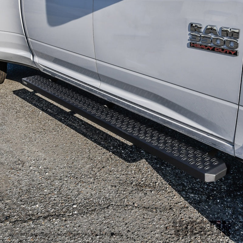 Westin Grate Steps Running Boards 83 in - Textured Black - Mammoth Racing -