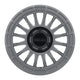 Method Mr314 17x7.5 +24mm Offset 6x4.5 66.1mm CB Gloss Titanium Wheel - Mammoth Racing -