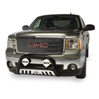 Westin 2007-2013 Chevy Silverado 1500 (Excl Denali) Ultimate Bull Bar - Black - Mammoth Racing -