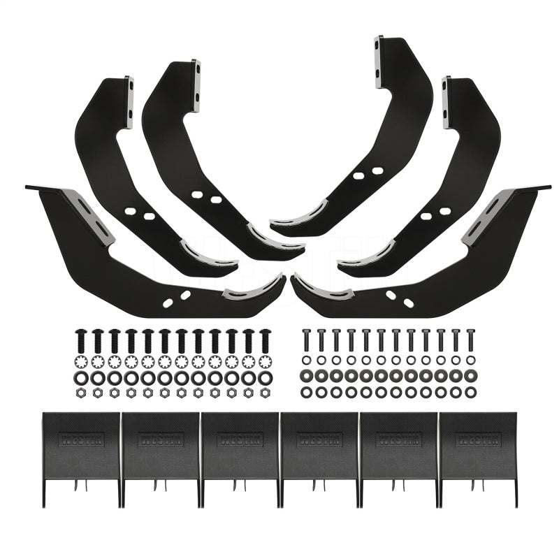Westin 2022 Nissan Frontier Crew Cab PRO TRAXX 4 Oval Nerf Step Bars - Black - Mammoth Racing -