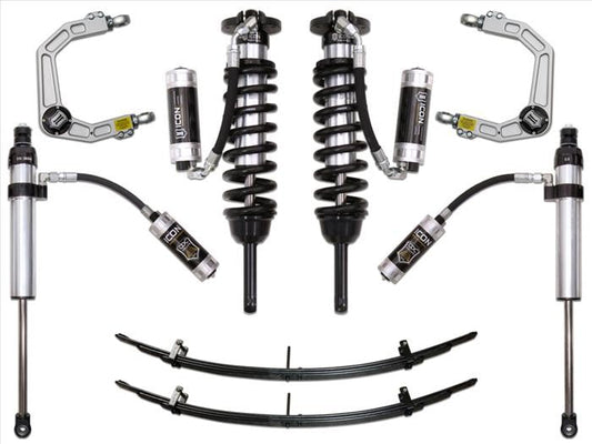 Icon 05-15 Toyota Tacoma 0-3.5in/2016+ Toyota Tacoma 0-2.75in Stg 6 Suspension System w/Billet Uca - Mammoth Racing -