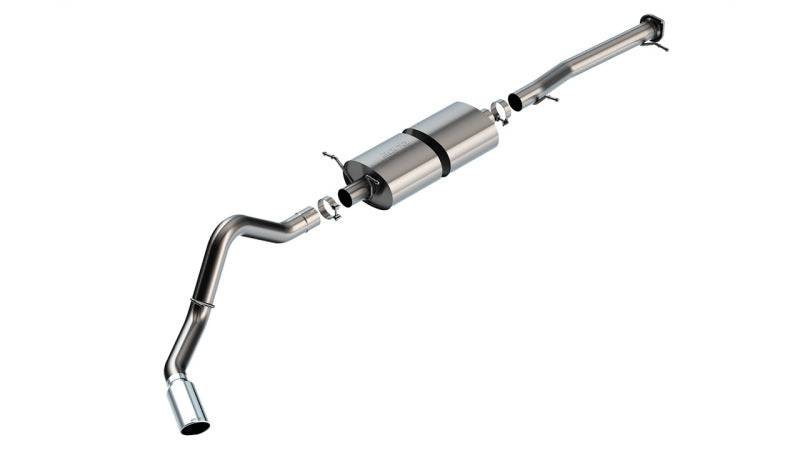 Borla 20-22 Chevrolet/GMC Silverado/Sierra 6.6L T-304 SS Cat-Back S-Type Exhaust - Brushed - Mammoth Racing -