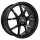 Enkei M52 17x7.5 45mm Offset 5x100 Bolt Pattern 72.6mm Bore Dia Matte Black Wheel - Mammoth Racing -