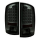 Spyder Dodge Ram 07-08 1500/Ram 07-09 2500/3500 LED Tail Lights Smoke ALT-YD-DRAM06-LED-SM - Mammoth Racing -