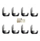 Westin 1992-1999 Chevrolet Suburban Running Board Mount Kit - Black - Mammoth Racing -